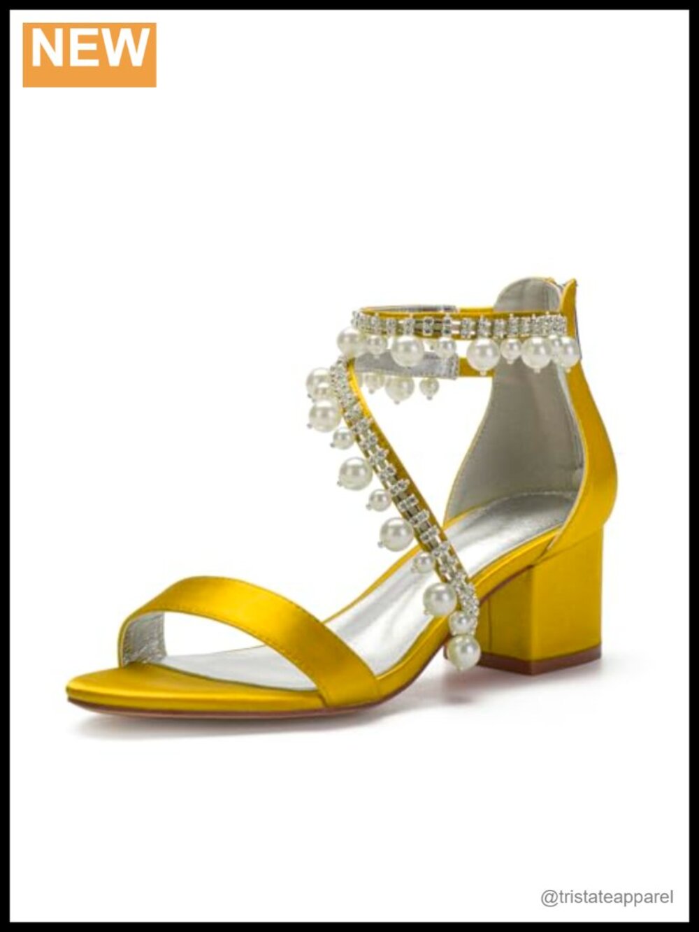 Women's Low Block Heel Sandals Satin Ankle Strap Open Toe Wedding Prom Party